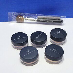 Bare Minerals Eye Shadow and Face Color Collection with Blending Brush